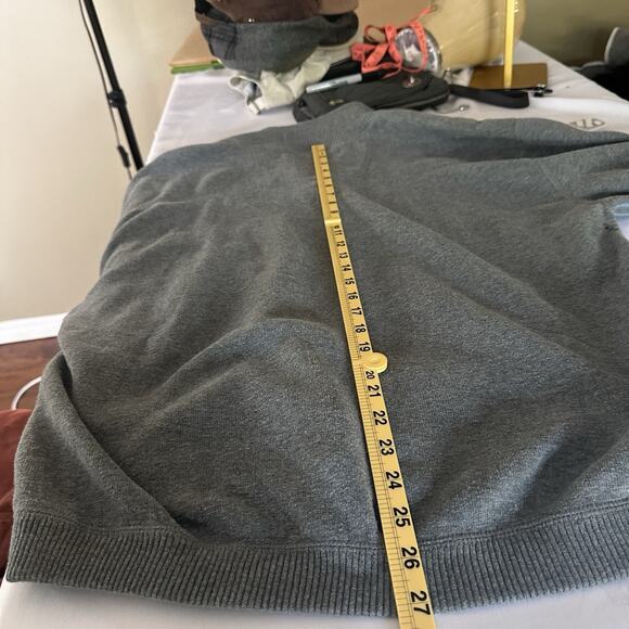 Tommy Bahama Men L 1/4 Zip pullover Gray - Picture 14 of 16